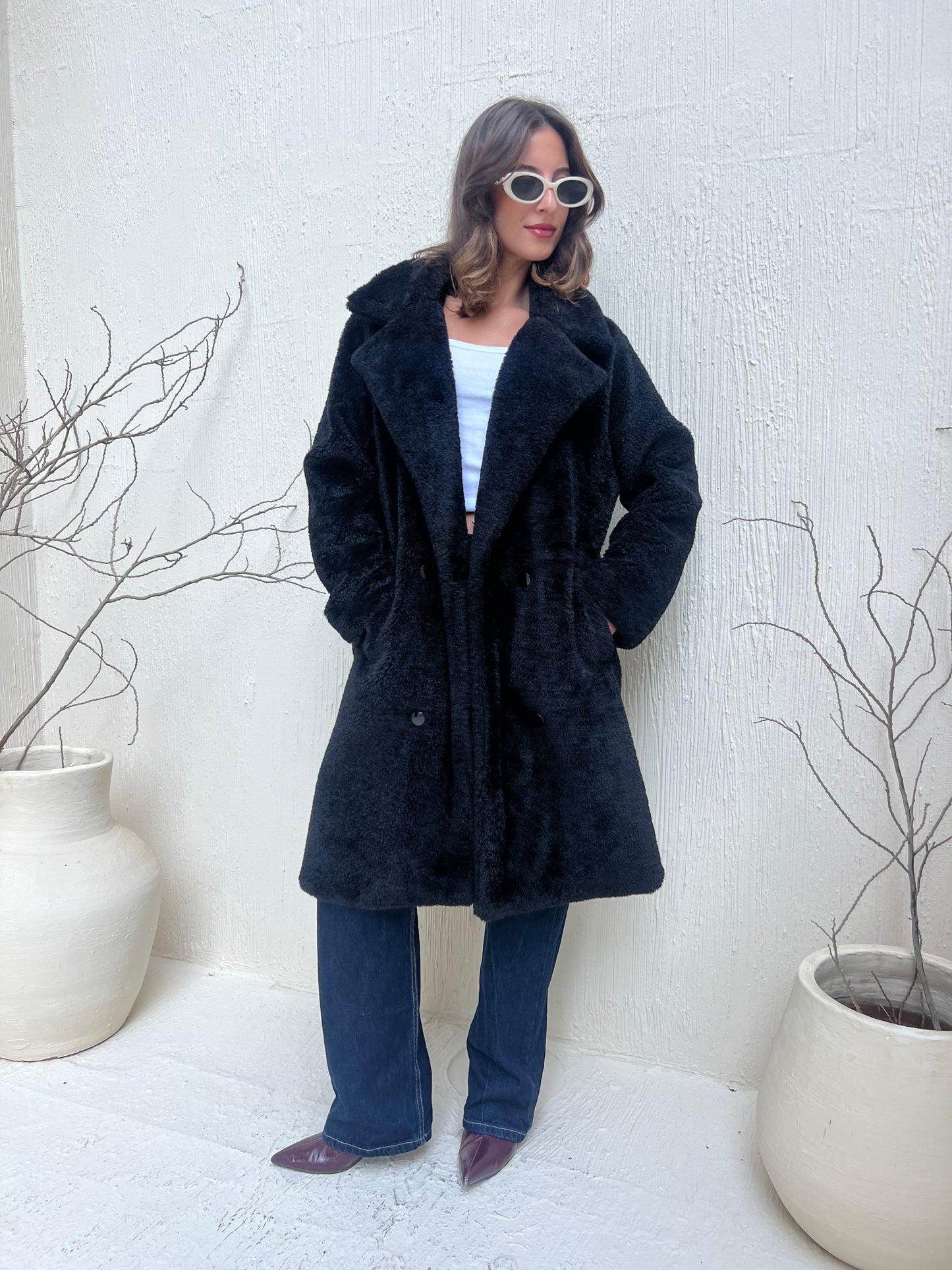 Luxe Teddy Overcoat