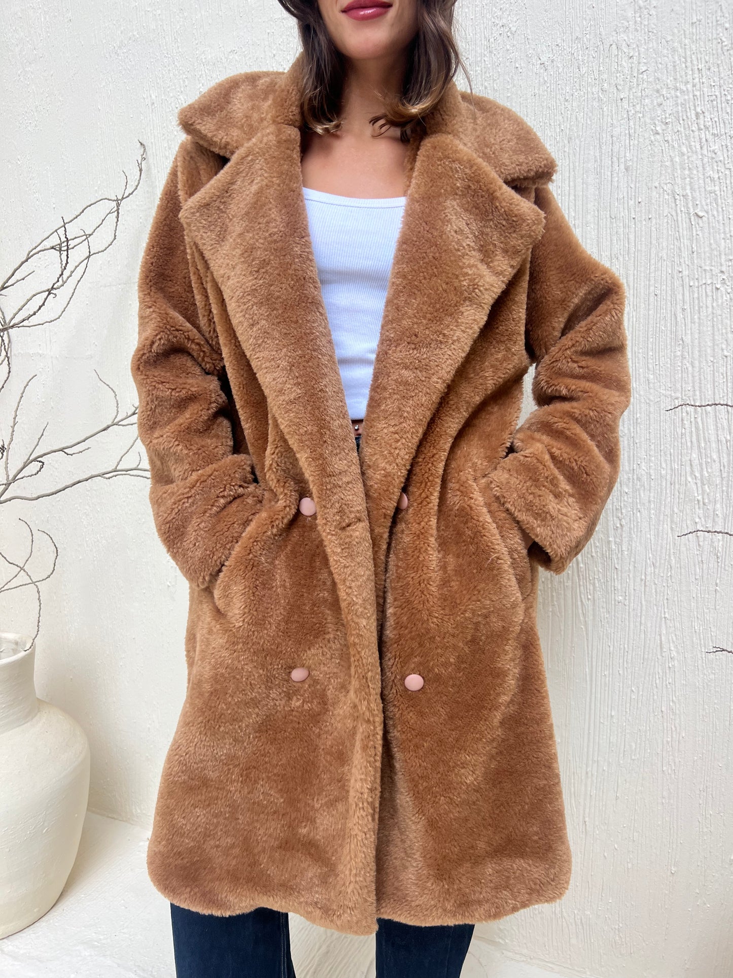 Luxe Teddy Overcoat