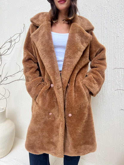 Luxe Teddy Overcoat