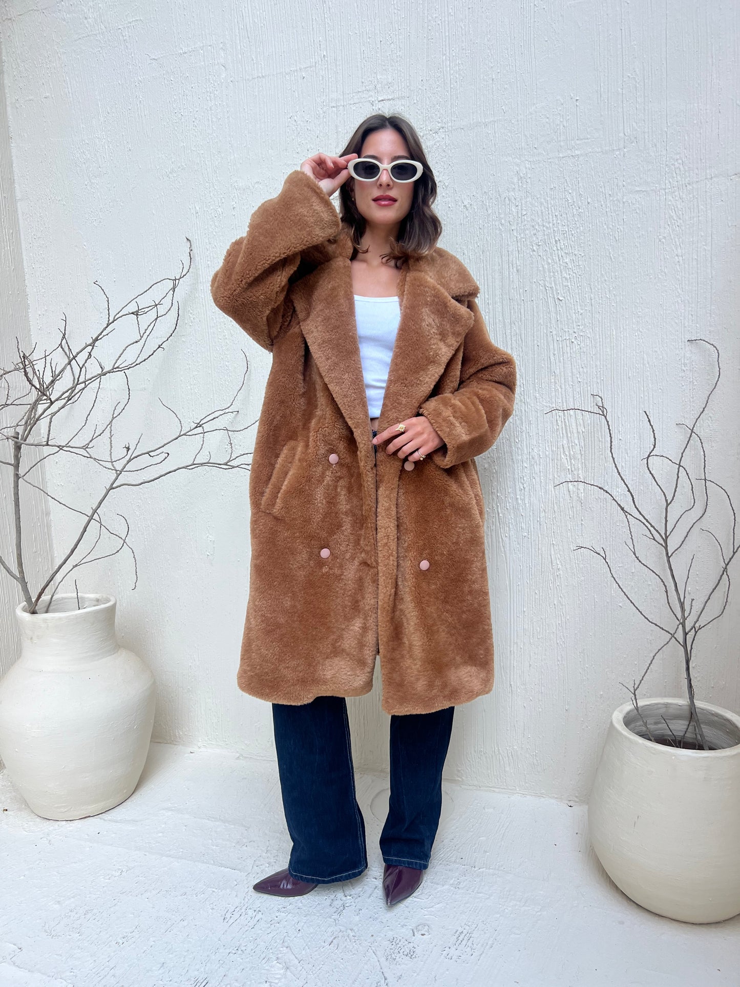 Luxe Teddy Overcoat