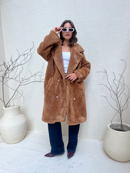 Luxe Teddy Overcoat