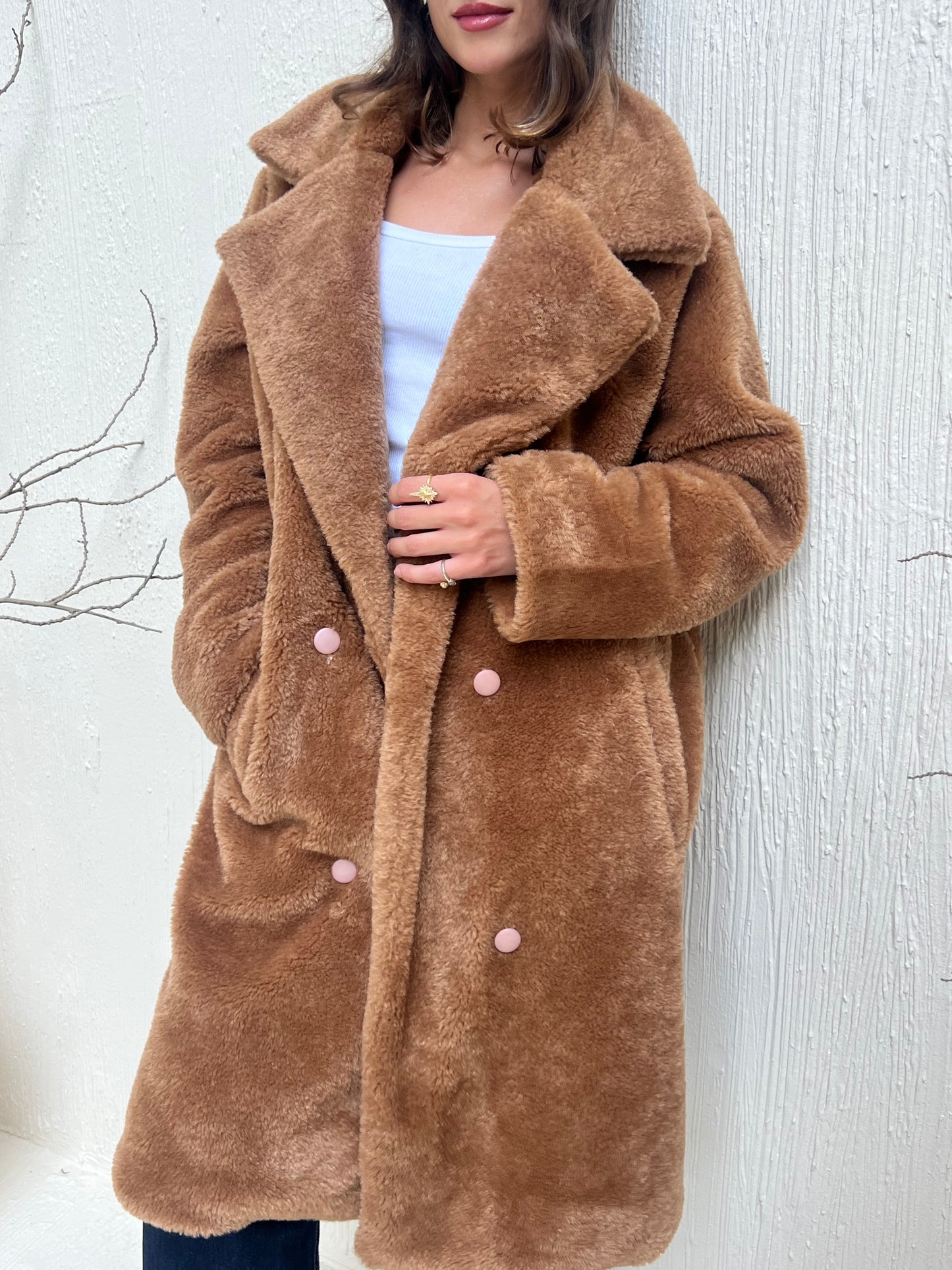 Luxe Teddy Overcoat