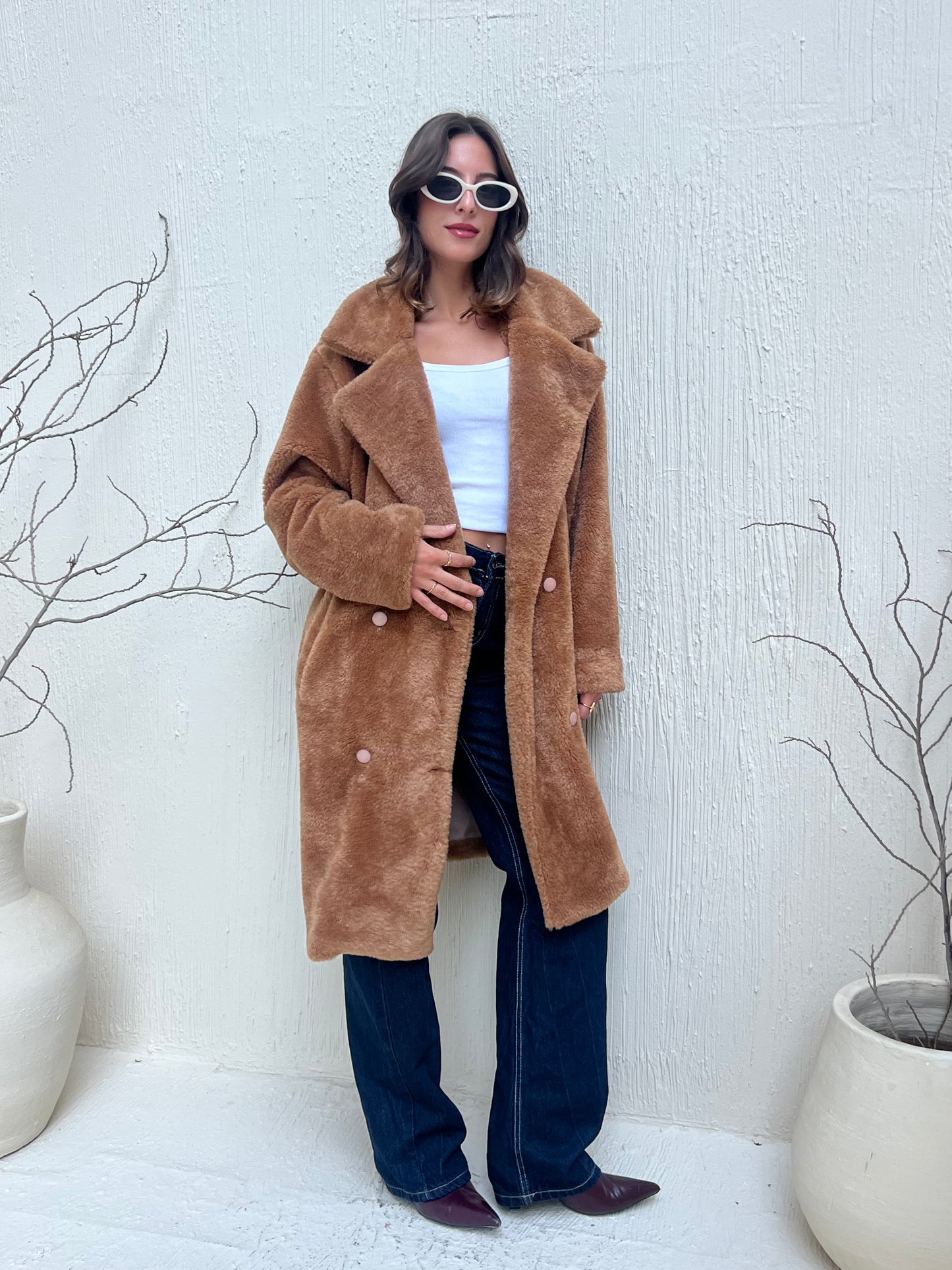 Luxe Teddy Overcoat