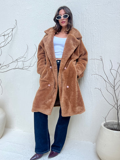 Luxe Teddy Overcoat