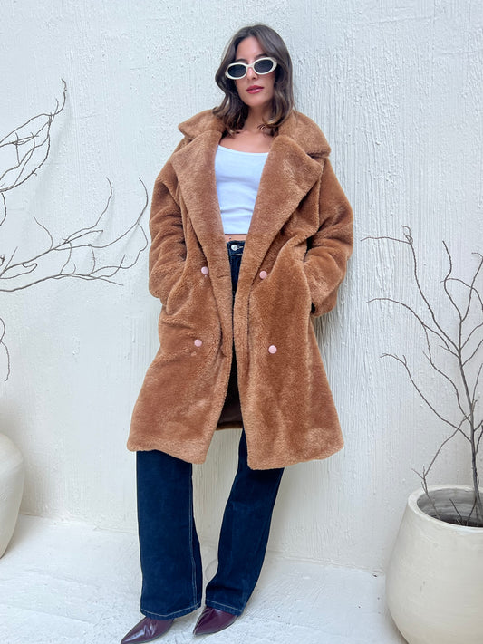 Luxe Teddy Overcoat