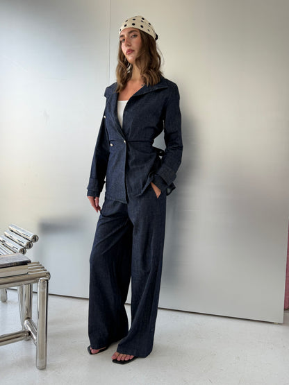 Tailored Raw Denim Set