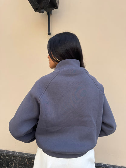 Cozy Zip Sweat Jacket