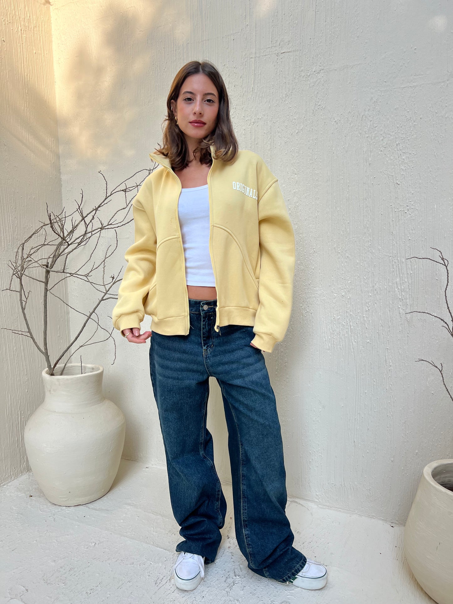 Origin Zip-Up Sweatshirt