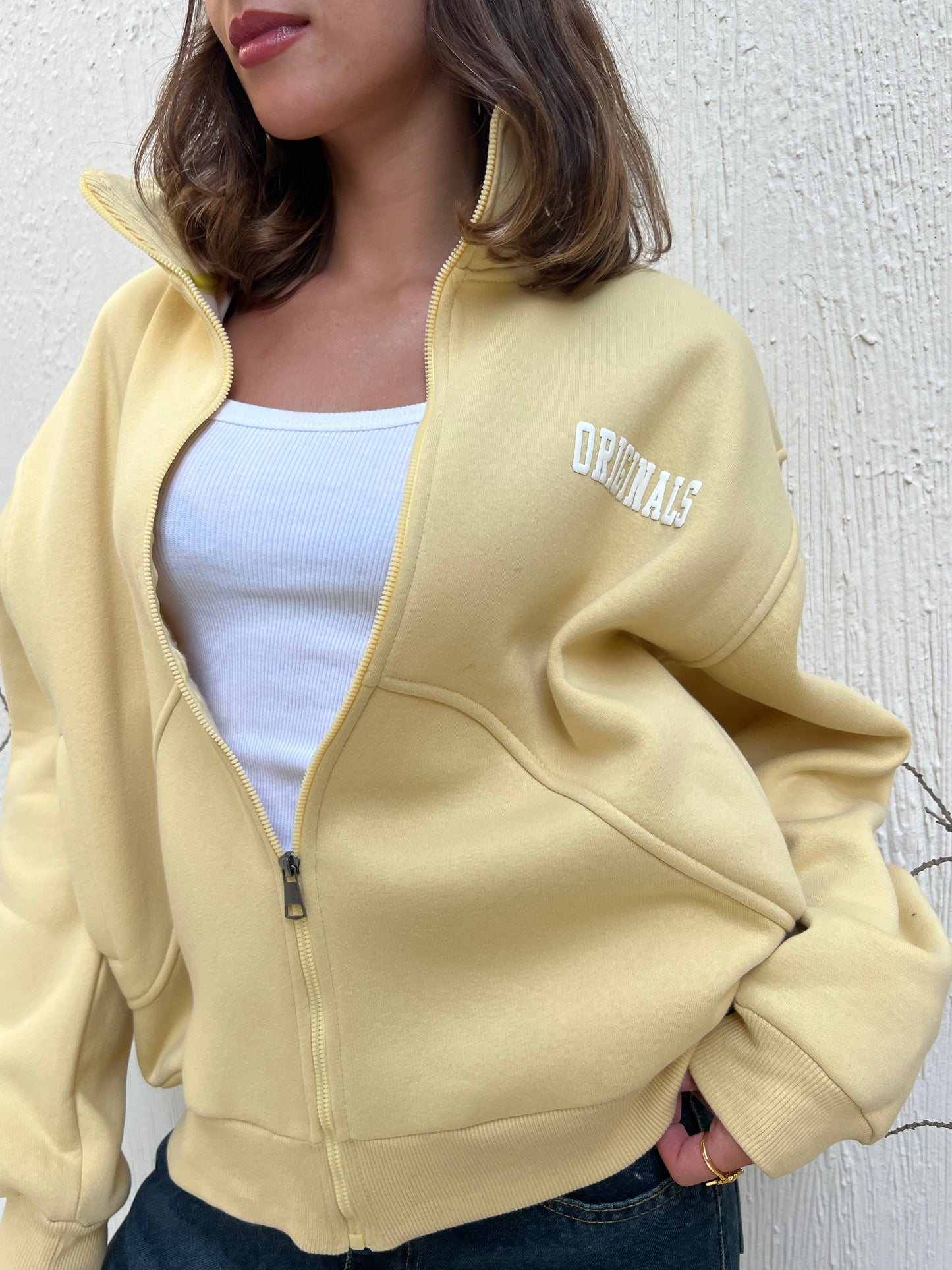 Origin Zip-Up Sweatshirt