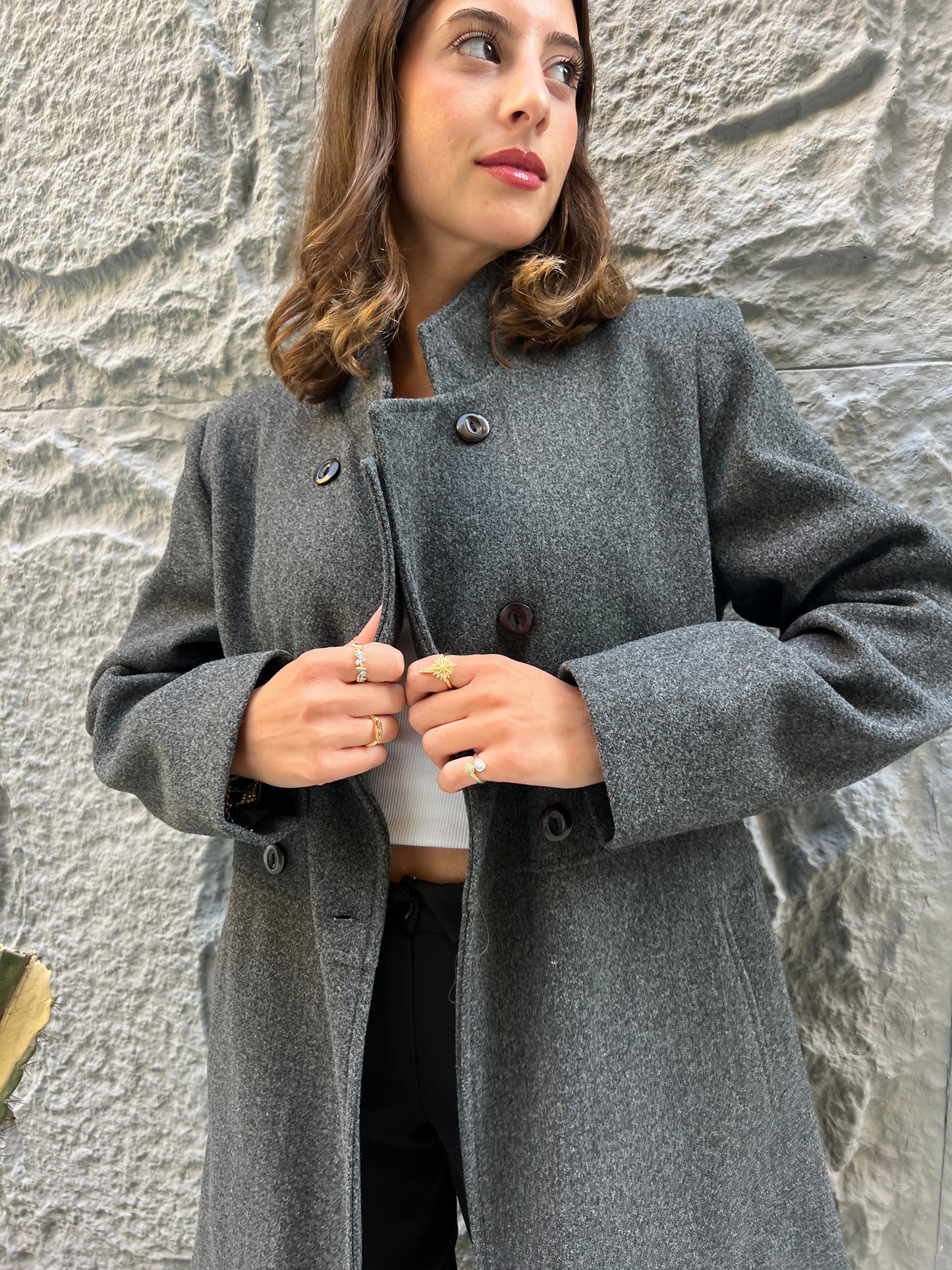 Classic Wool Blend Coat