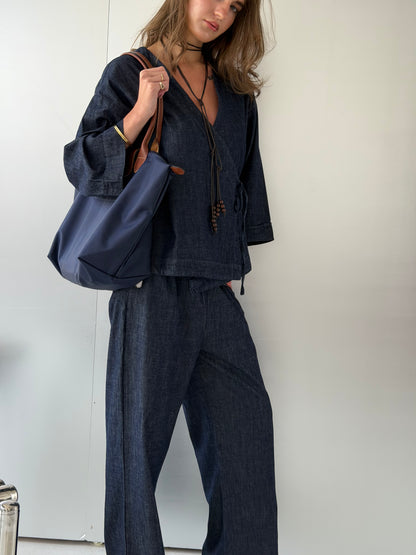 Urban Ease Denim Set