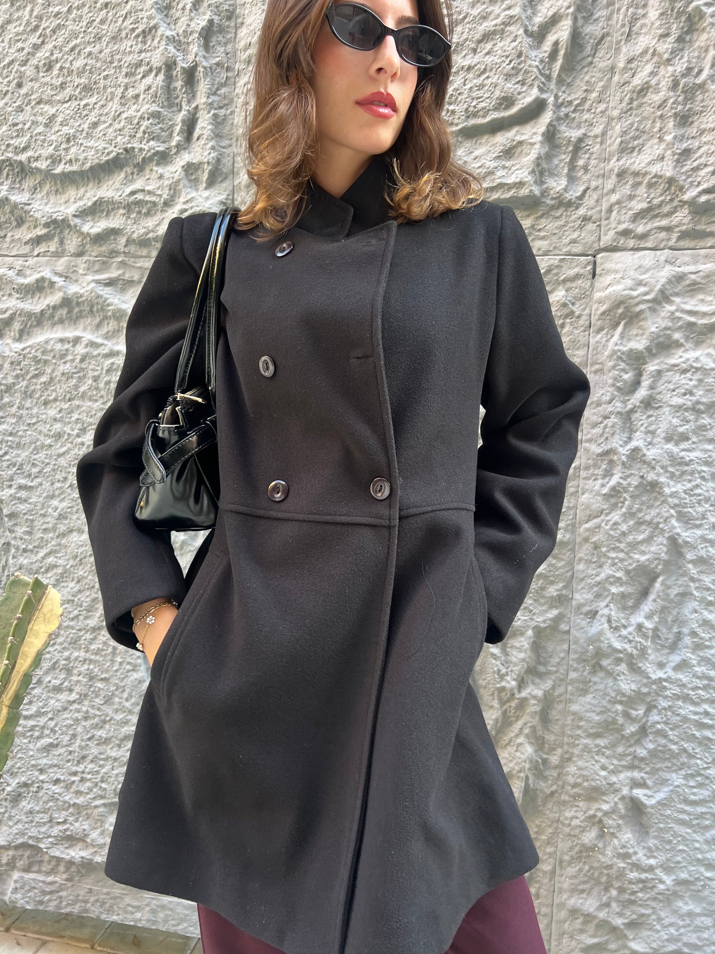 Classic Wool Blend Coat