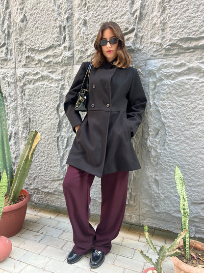 Classic Wool Blend Coat
