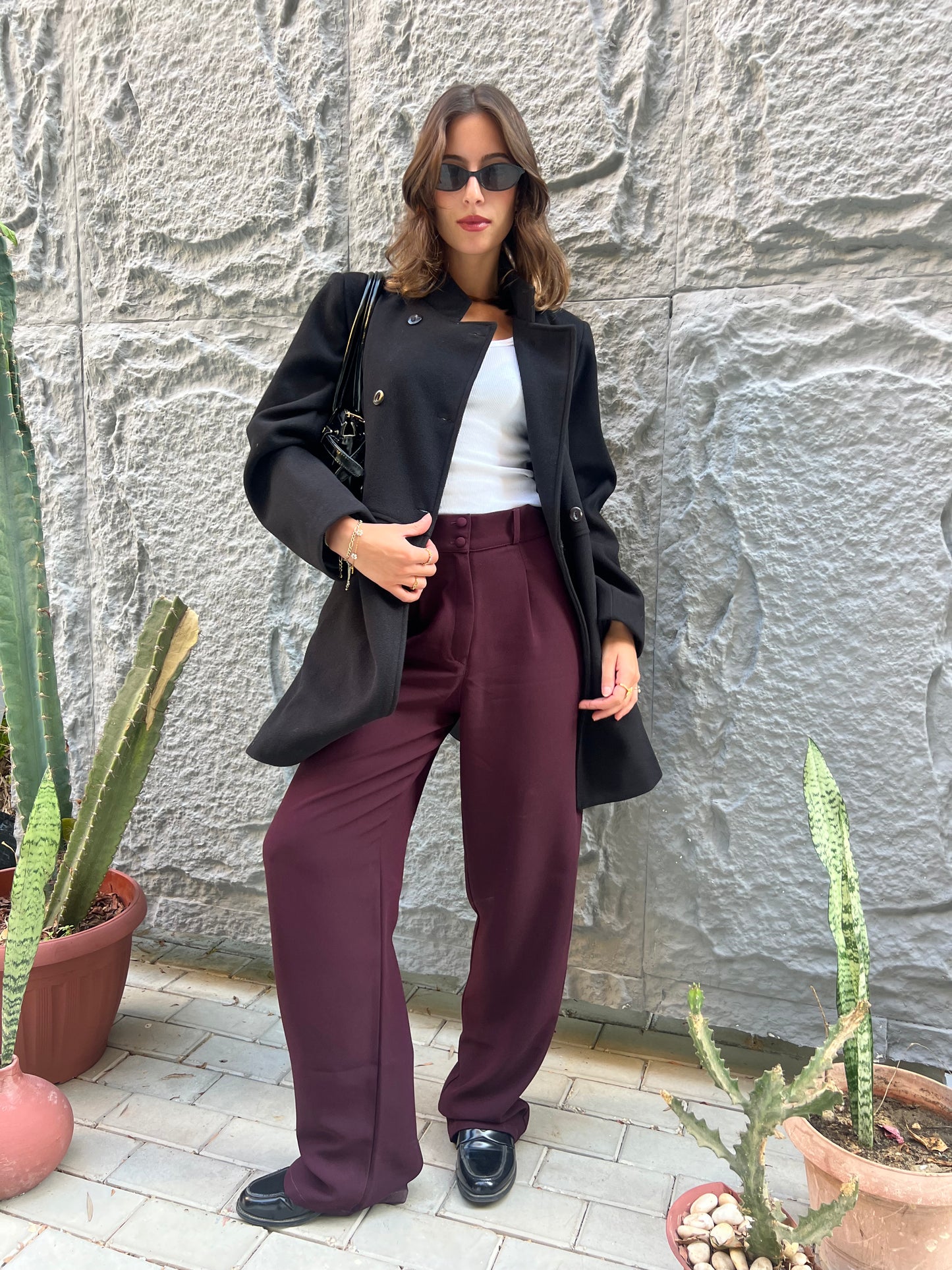 Classic Wool Blend Coat