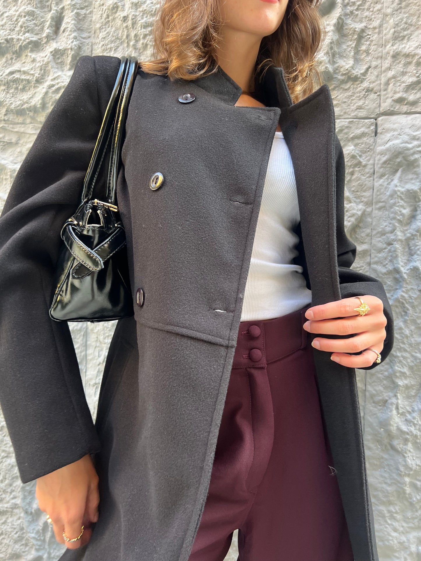 Classic Wool Blend Coat