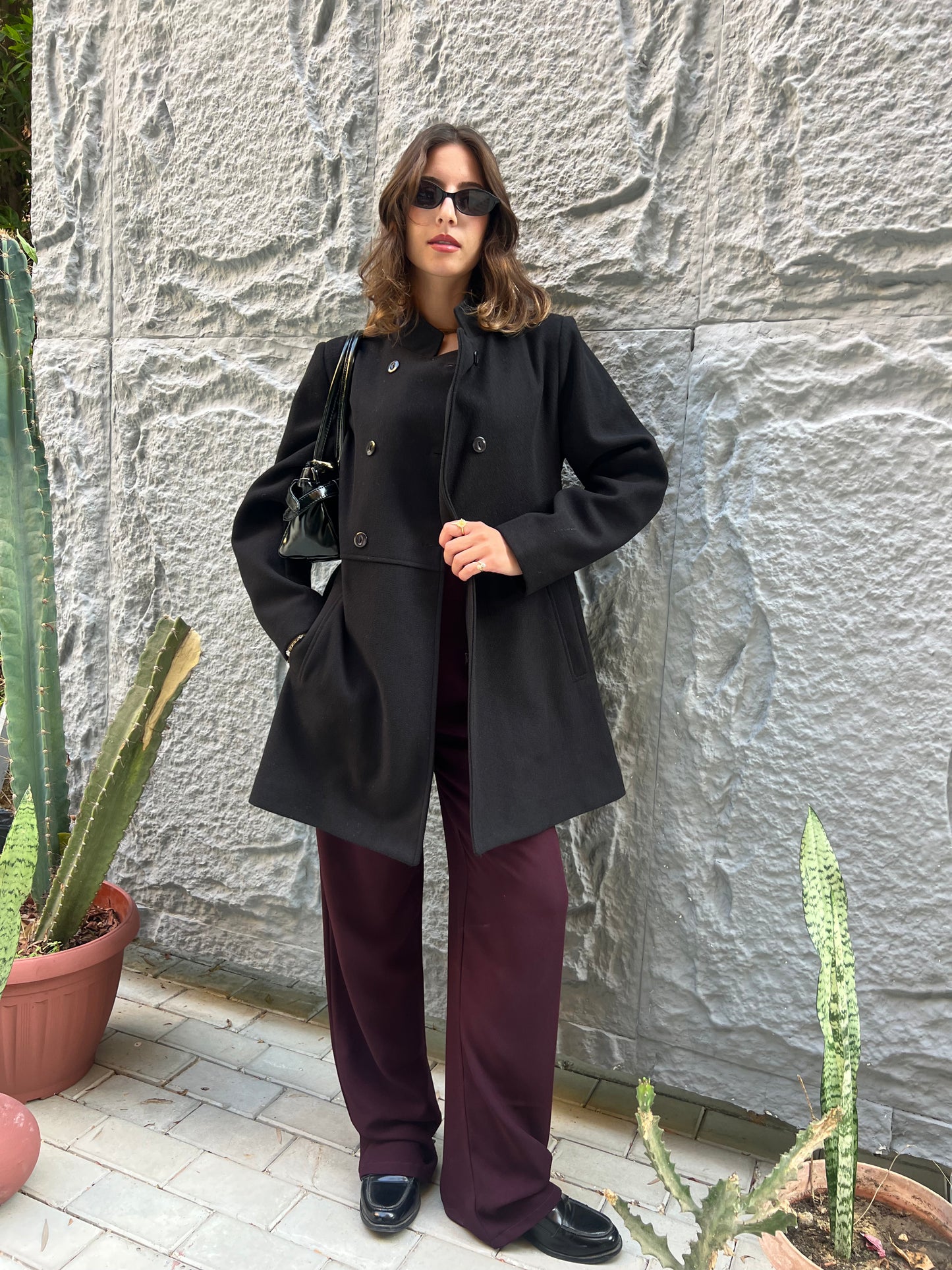 Classic Wool Blend Coat