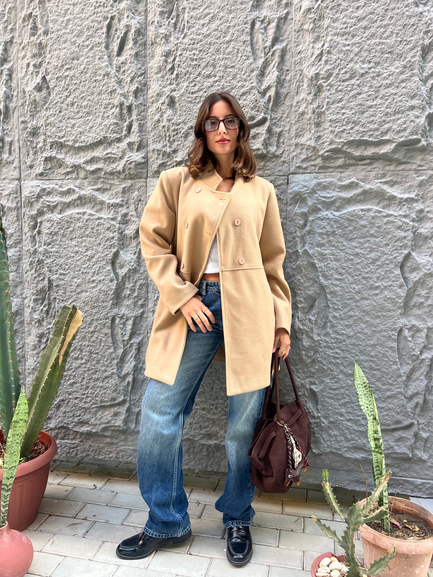 Classic Wool Blend Coat