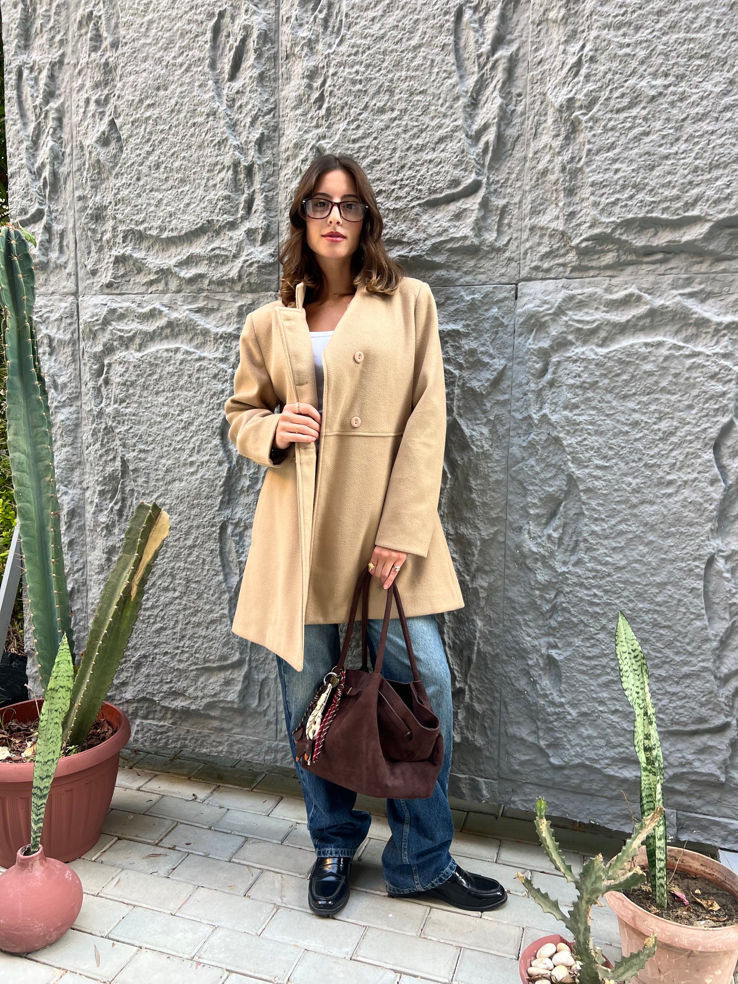 Classic Wool Blend Coat