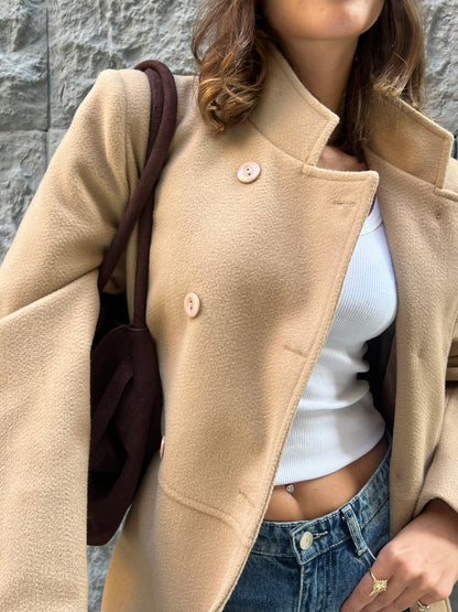 Classic Wool Blend Coat