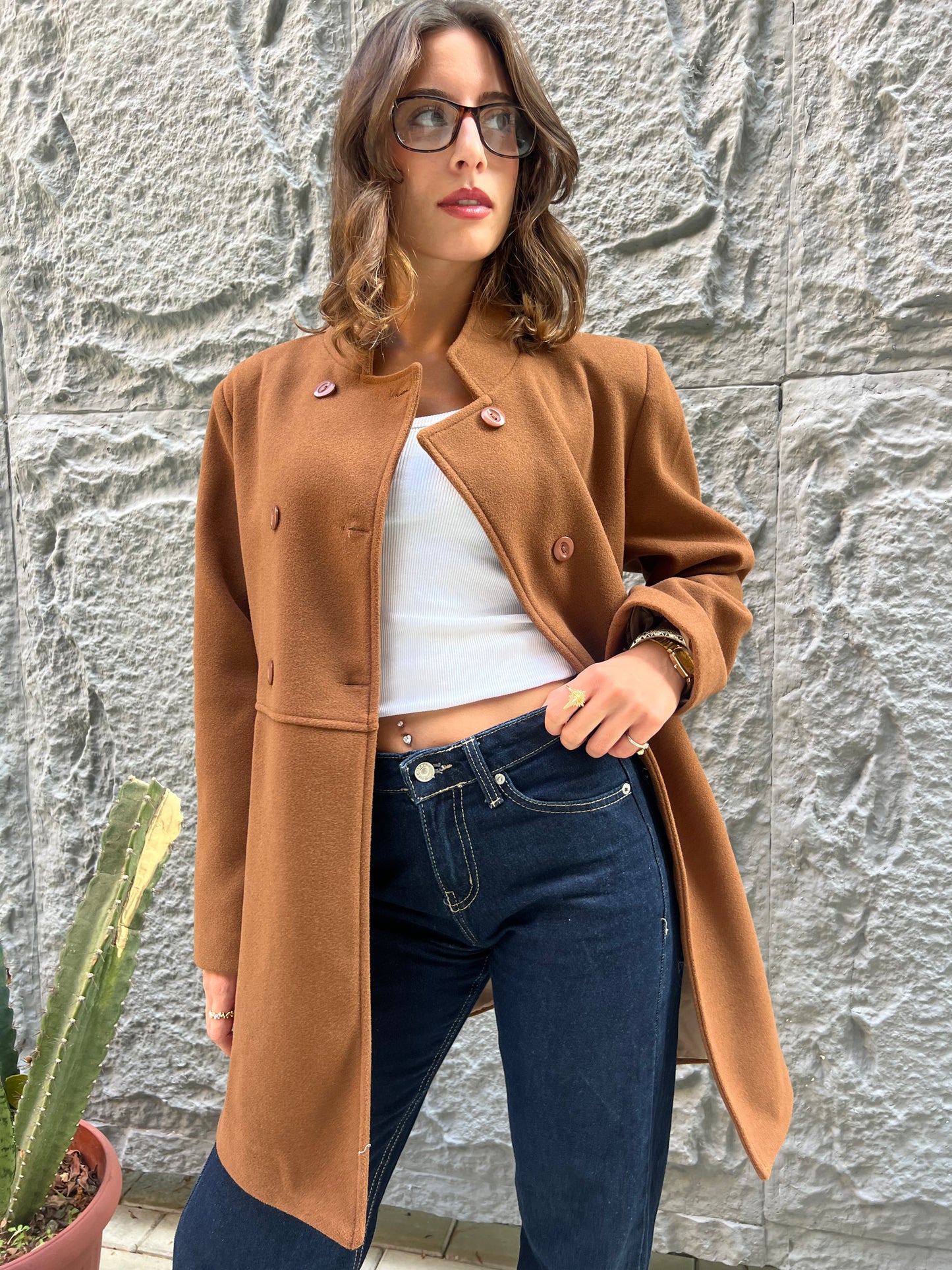 Classic Wool Blend Coat