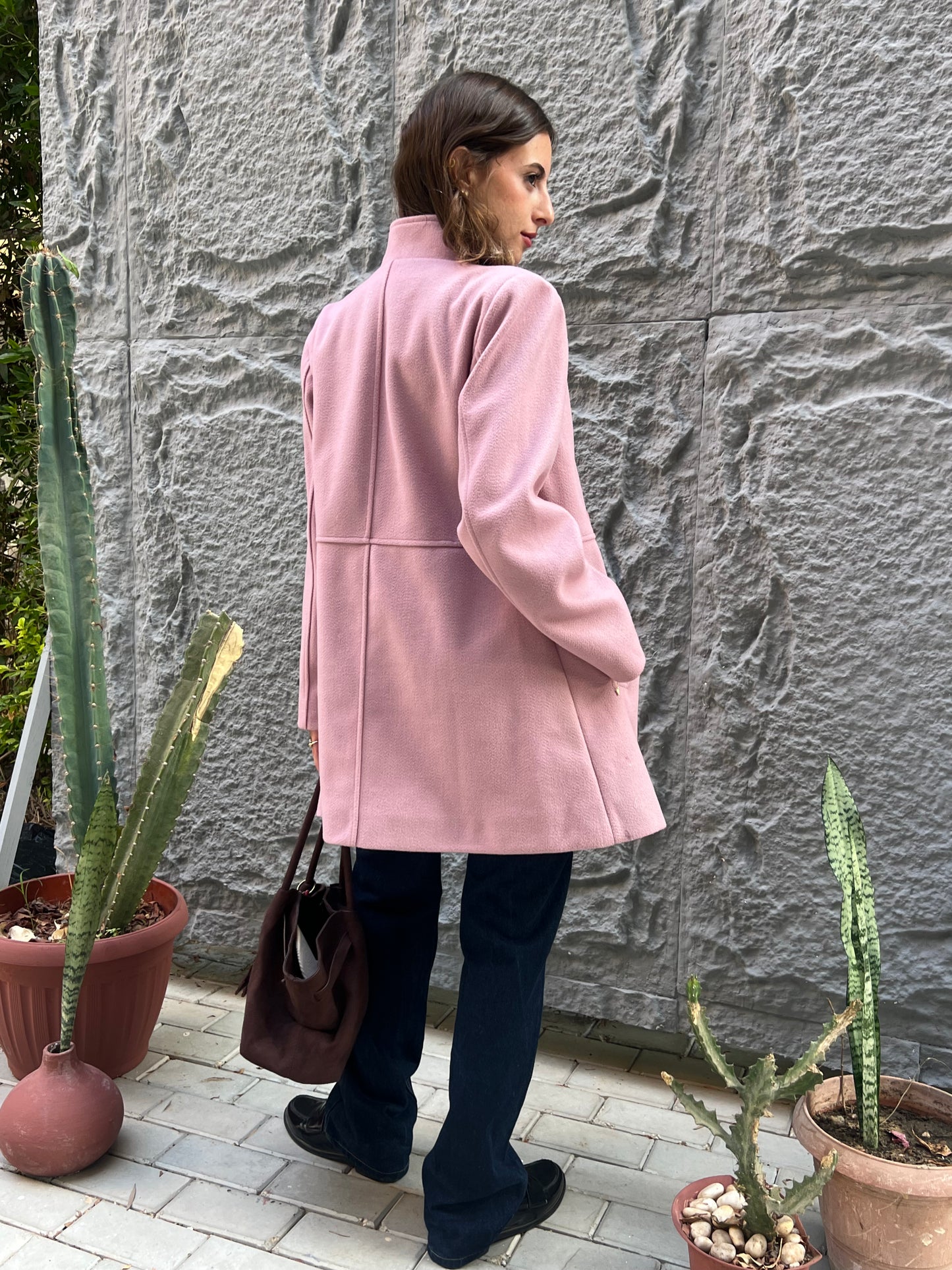 Classic Wool Blend Coat