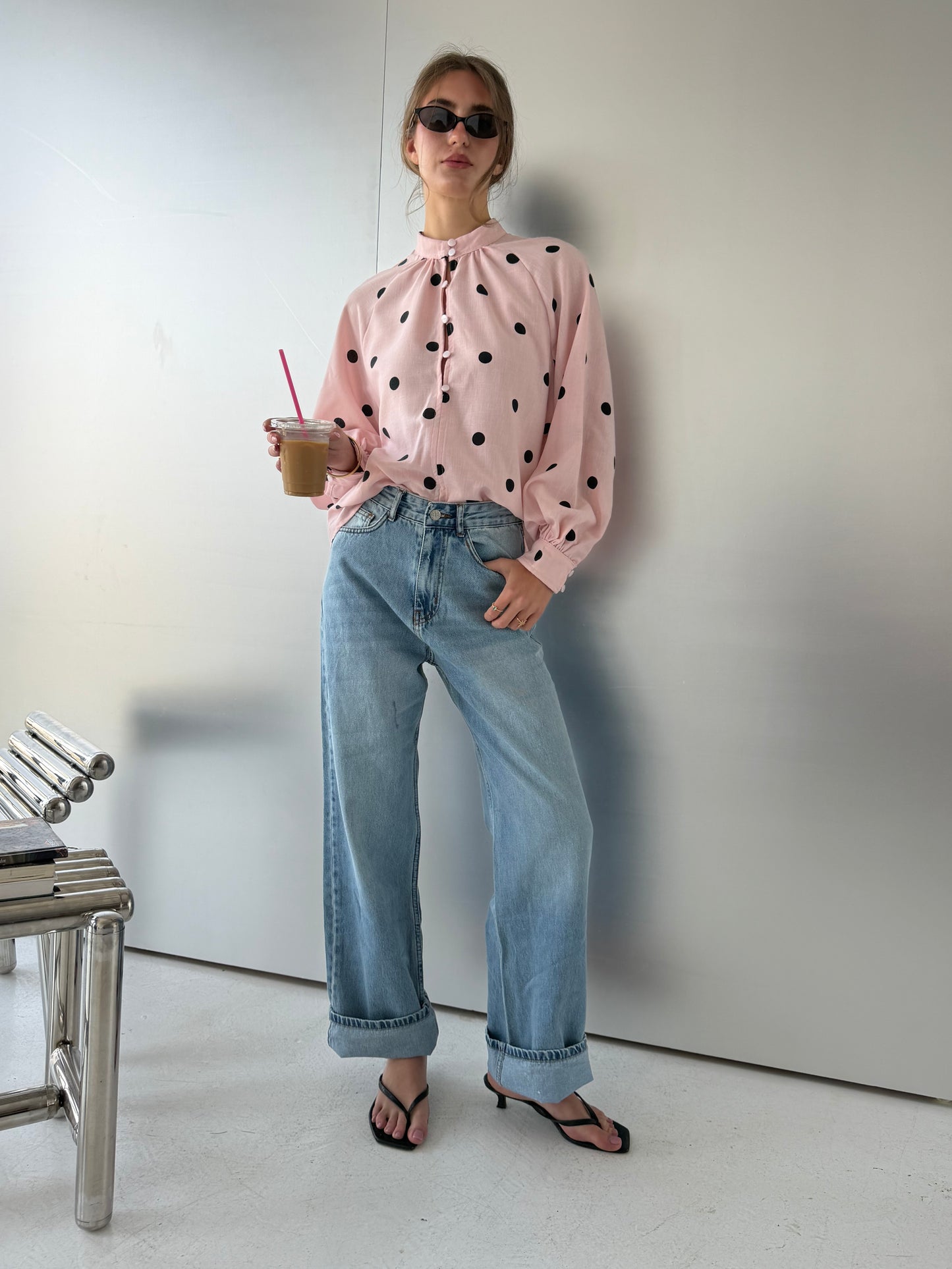 Polka Dot Blouse