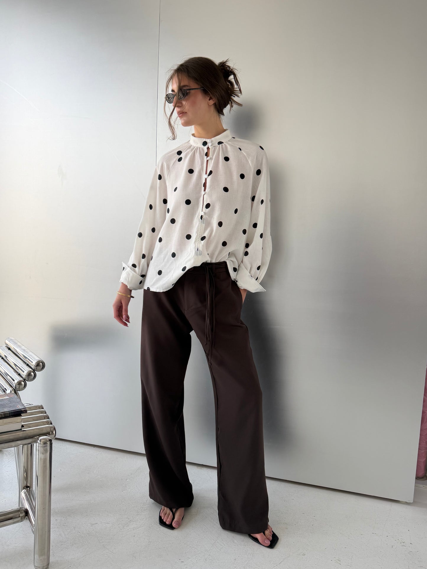 Polka Dot Blouse