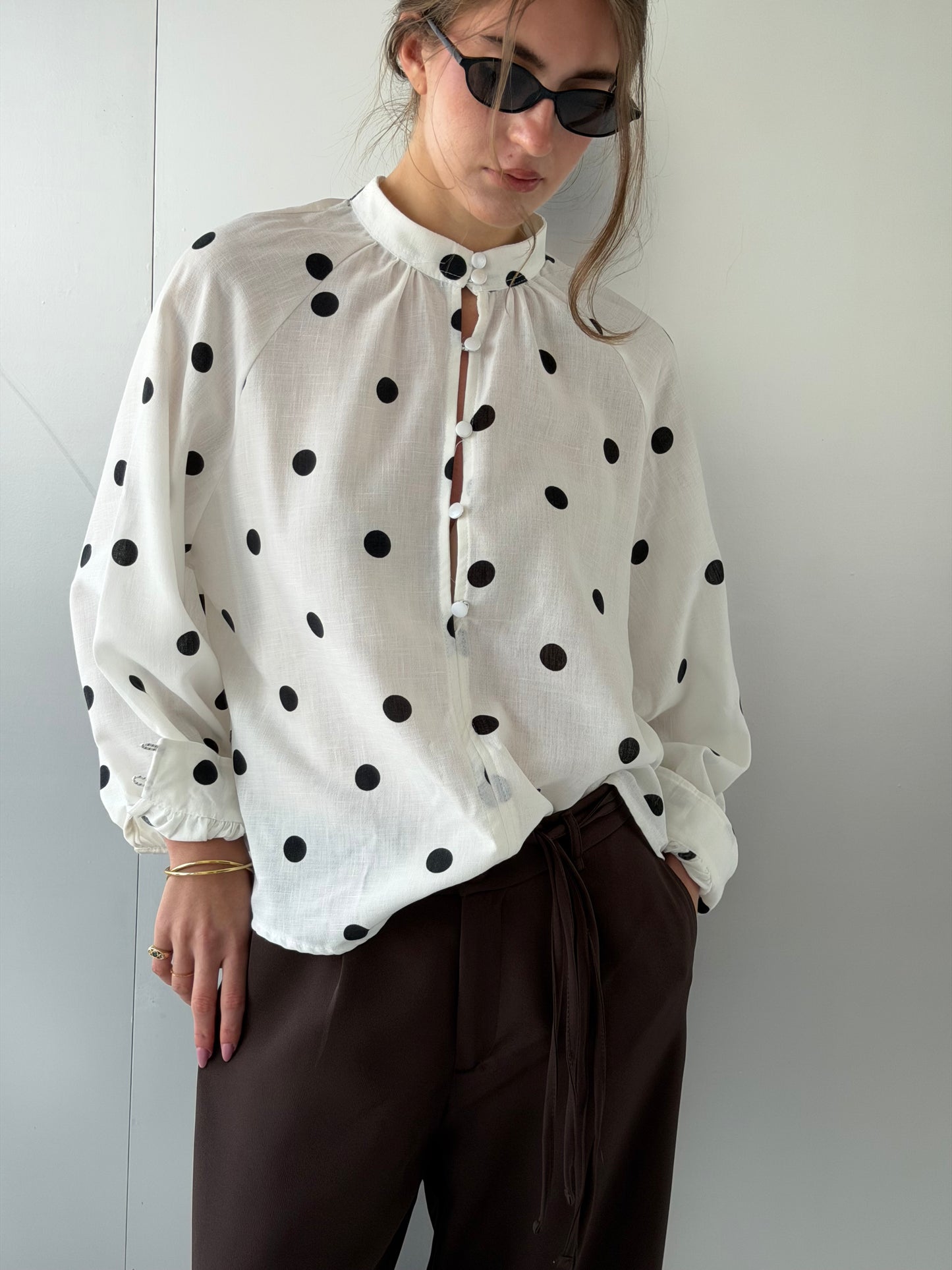 Polka Dot Blouse