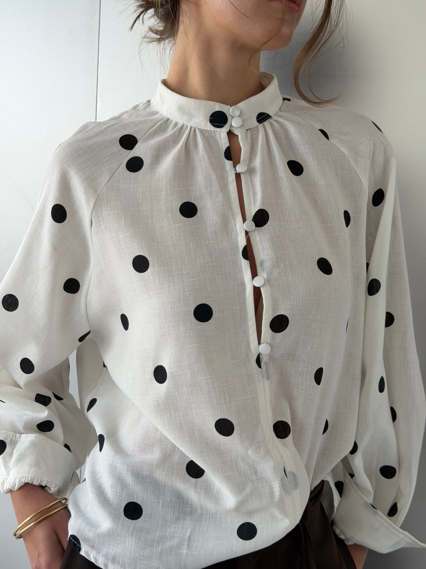 Polka Dot Blouse