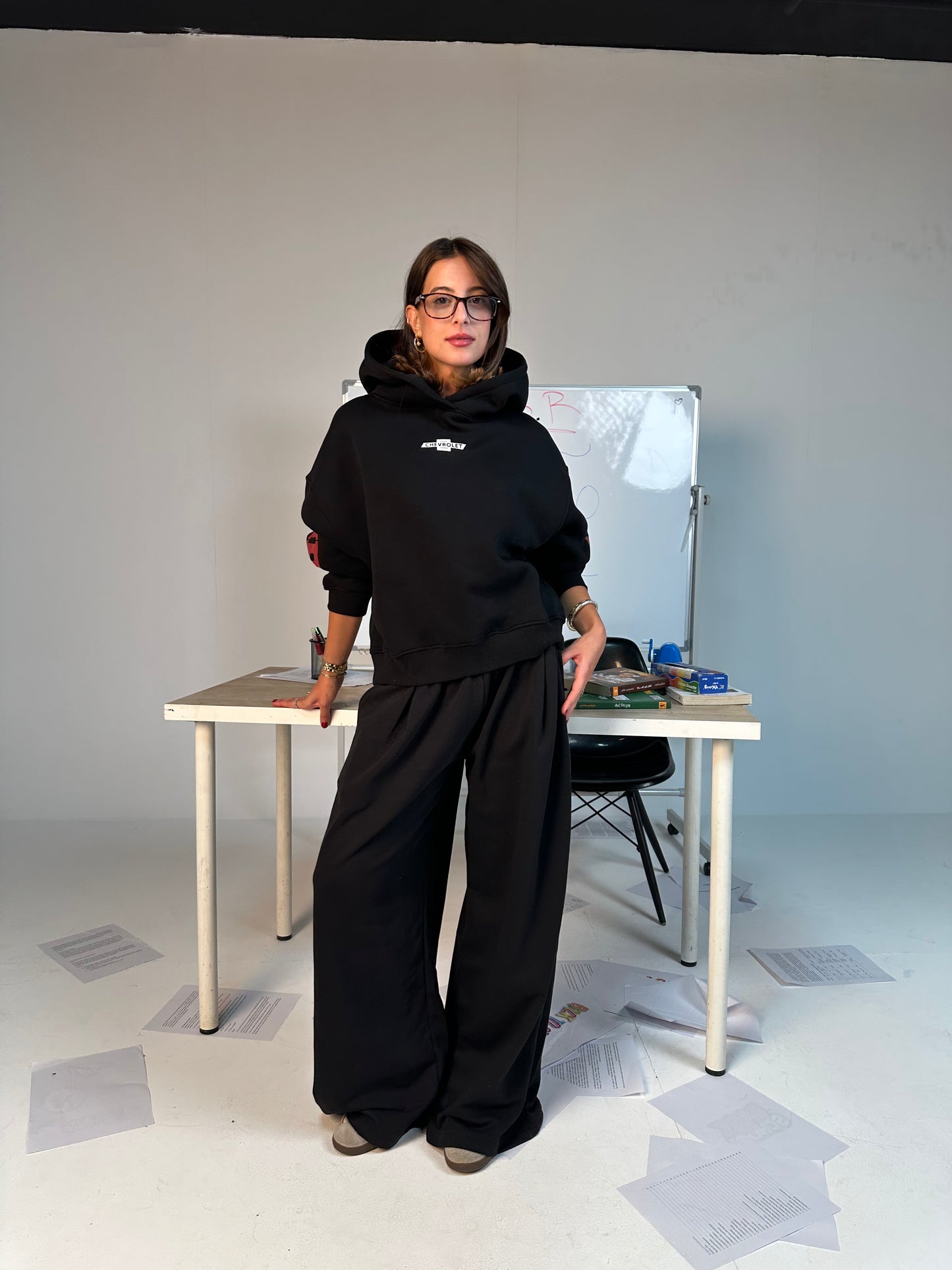 Relaxed Wide-Leg Pants