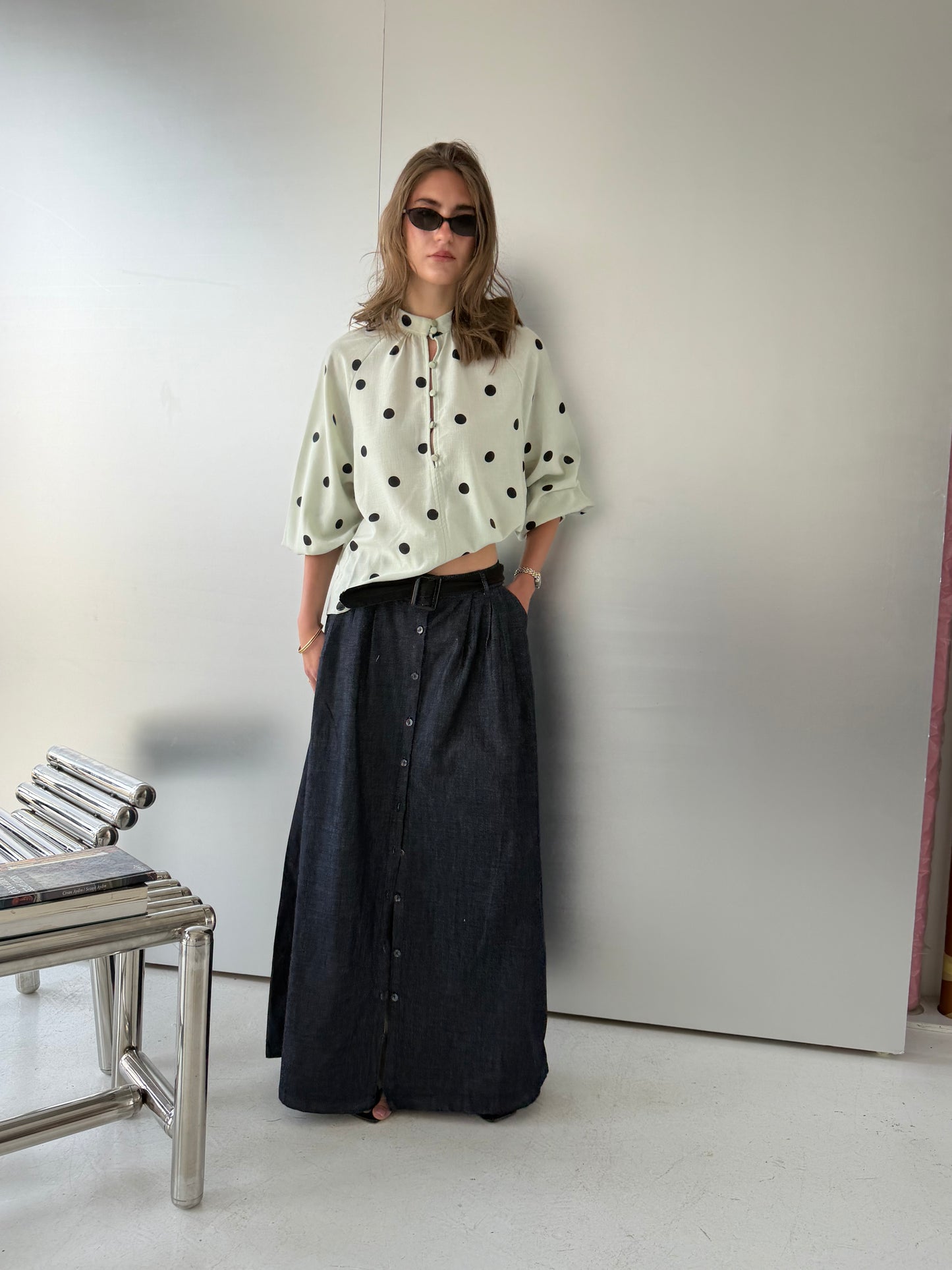 Polka Dot Blouse