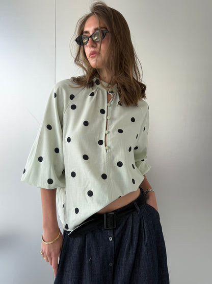 Polka Dot Blouse