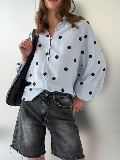 Polka Dot Blouse