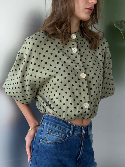 Polka Charm Blouse
