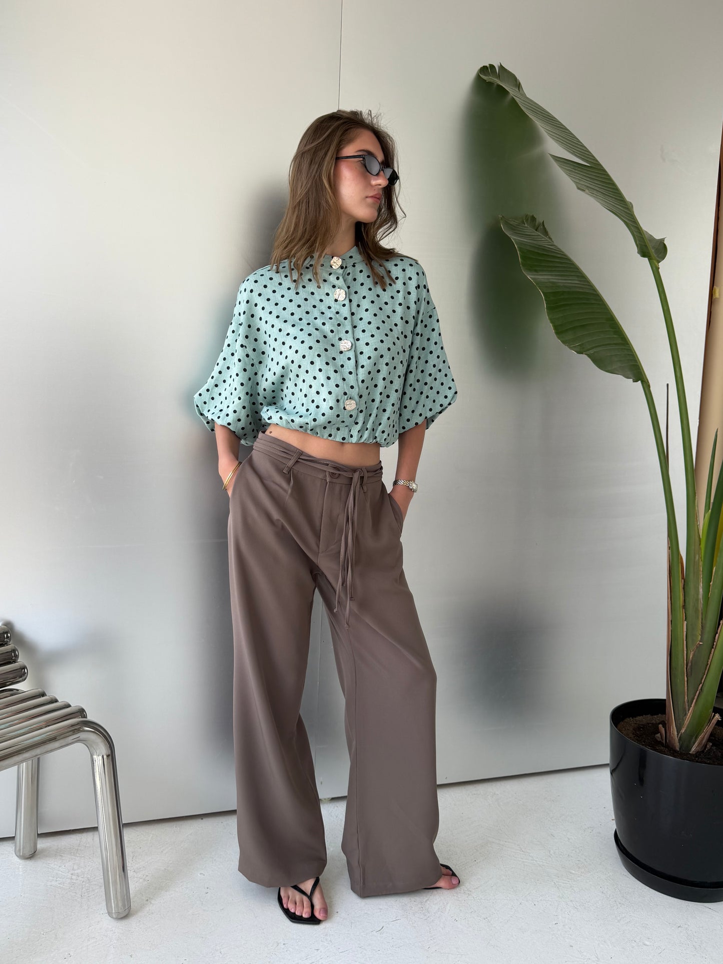 Polka Charm Blouse