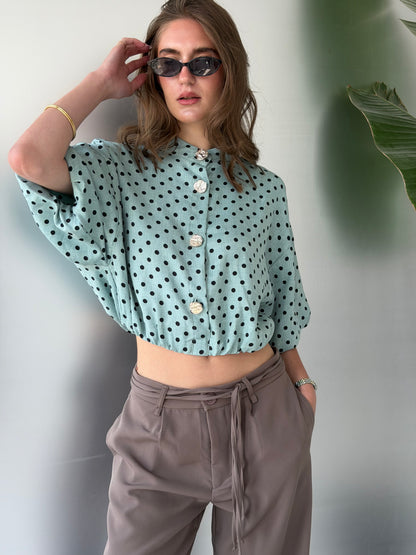 Polka Charm Blouse