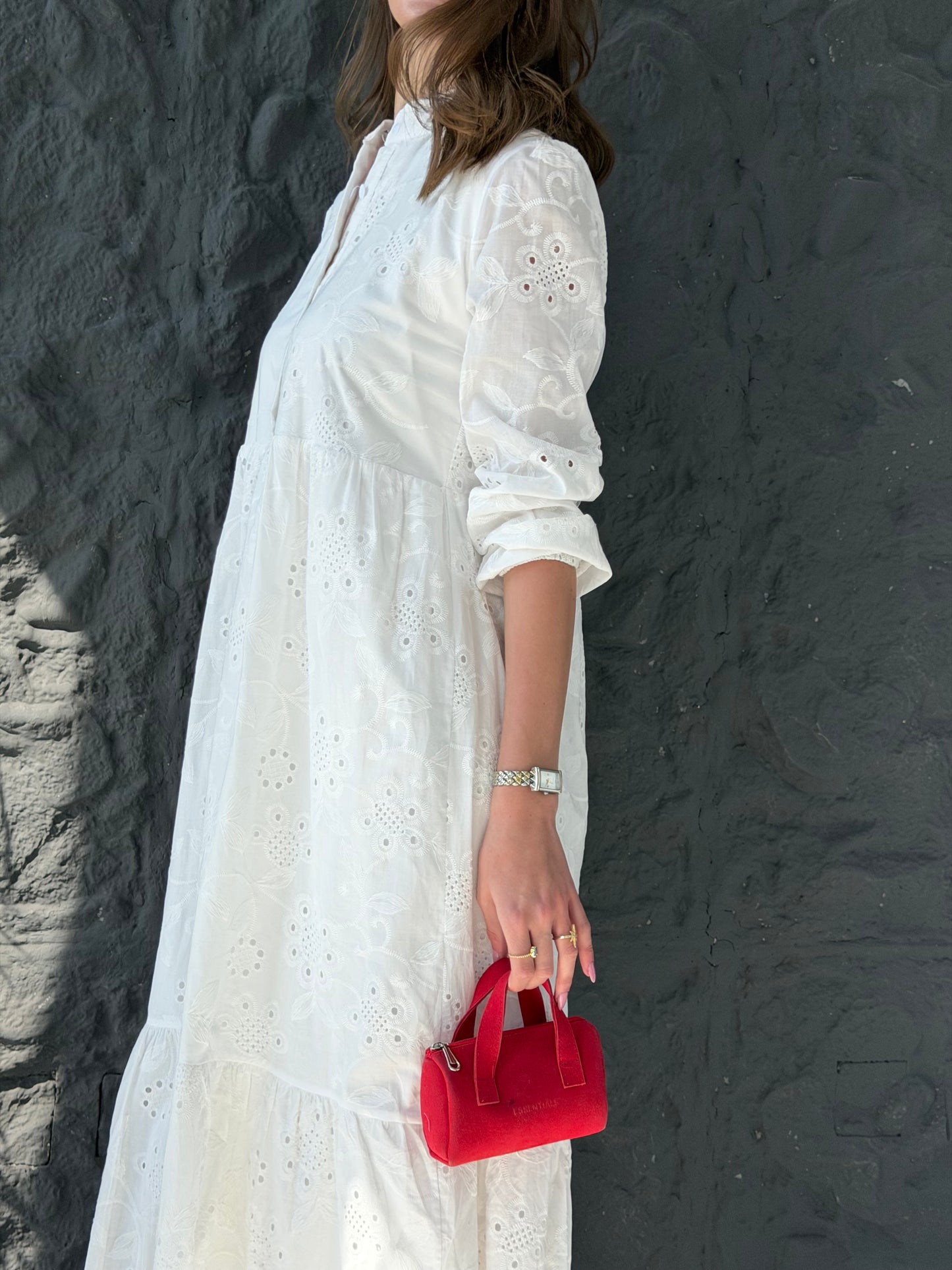 Broderie Dress