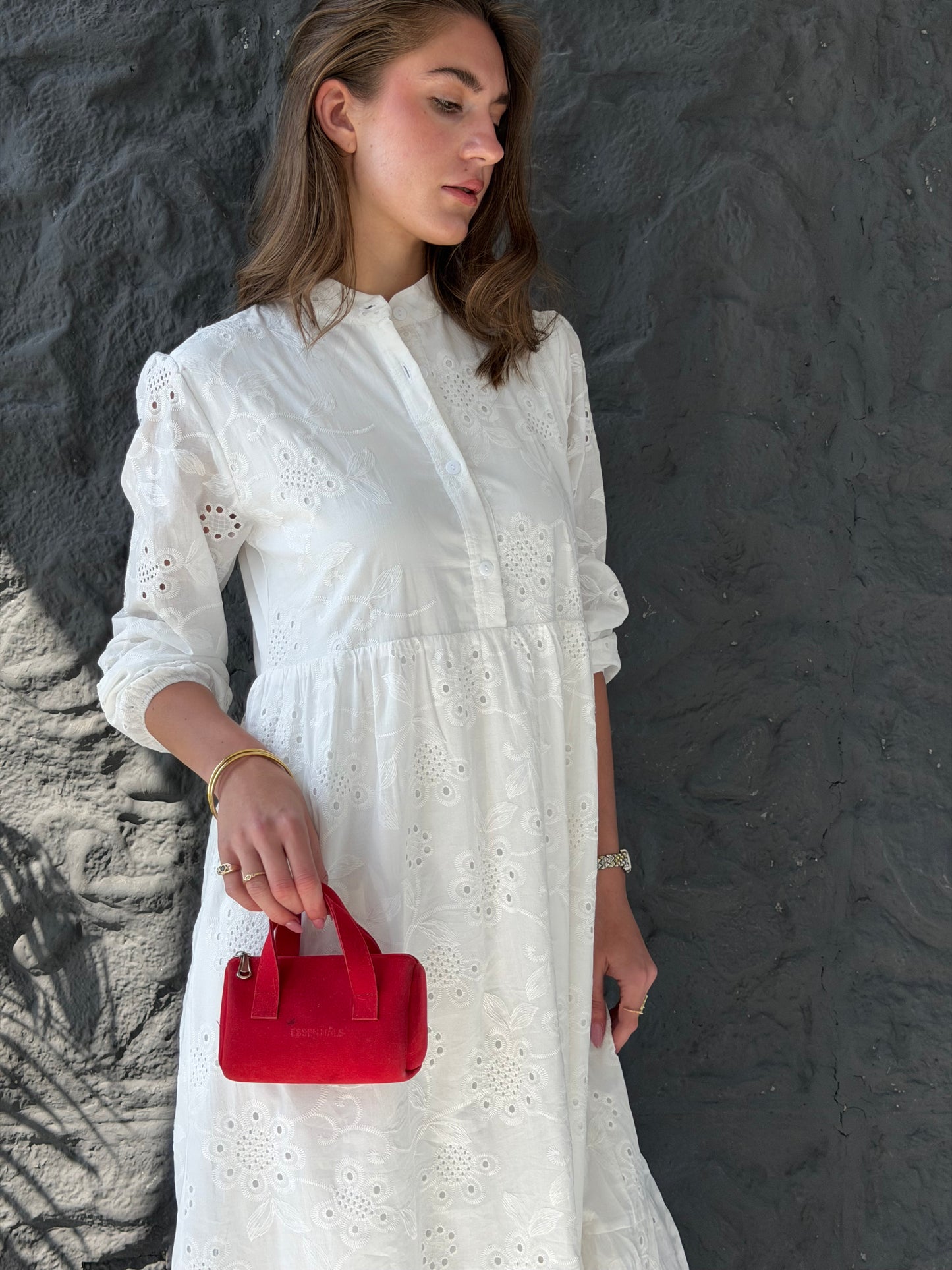 Broderie Dress