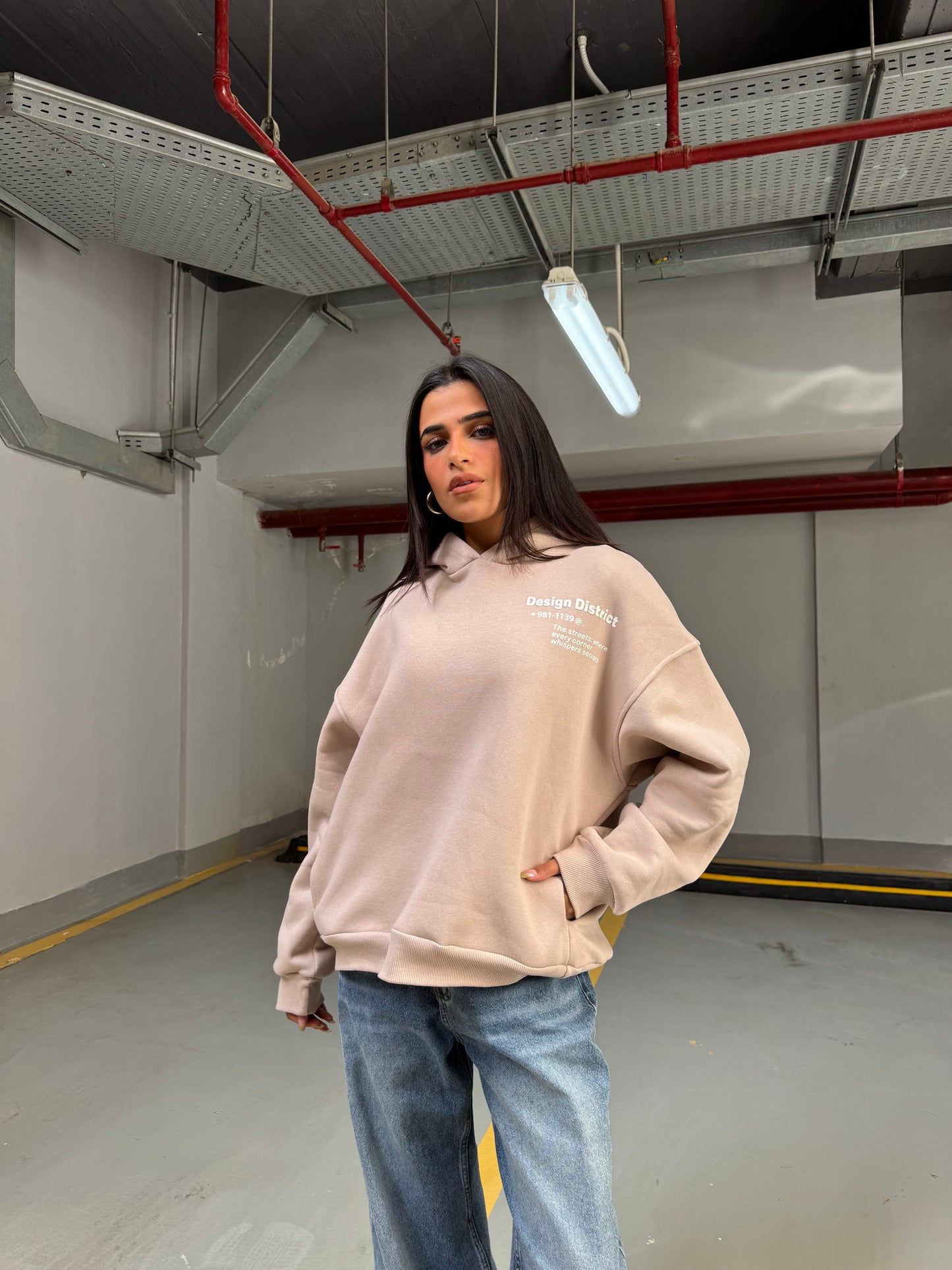 Design District Oversized Hoodie