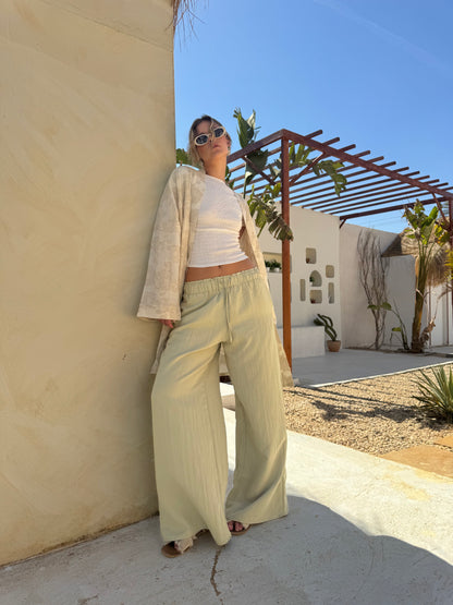 Soft Flow Wide-Leg Pants