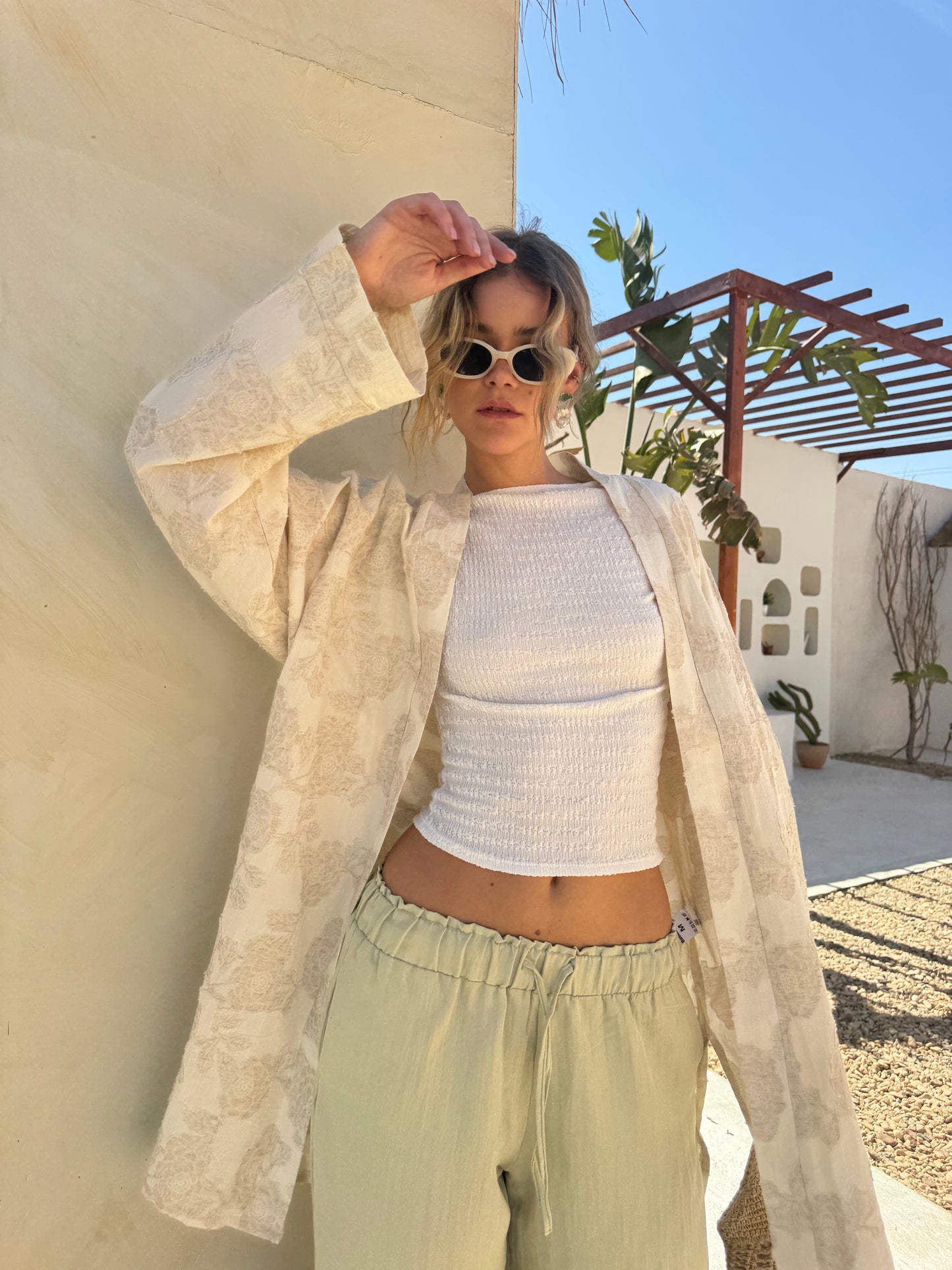 Celeste Textured Kimono