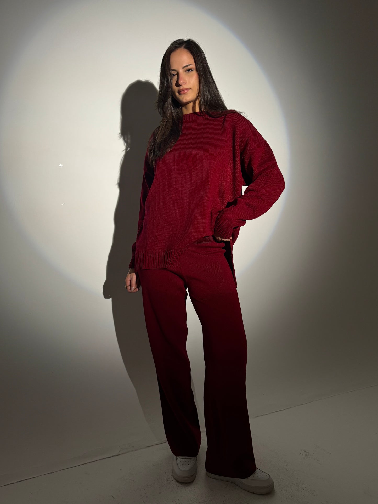 Knitted Comfort Ribbed Set