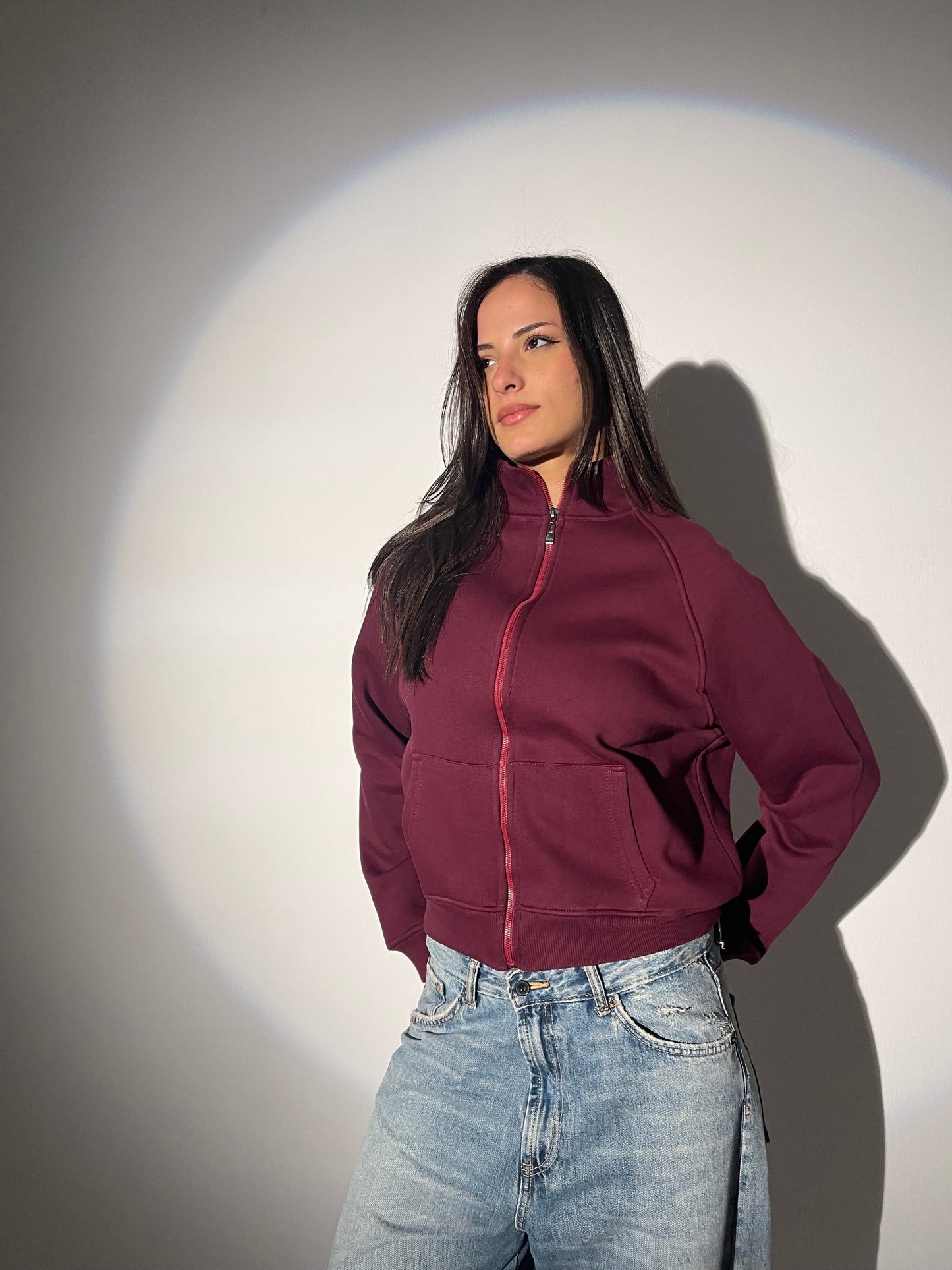 Cozy Zip Sweat Jacket